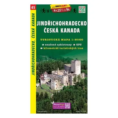 SC 045 Jindřichohradecko, Česká Kanada 1:50 000