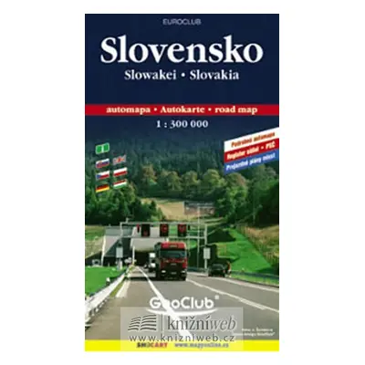 Slovensko automapa 1:300.000