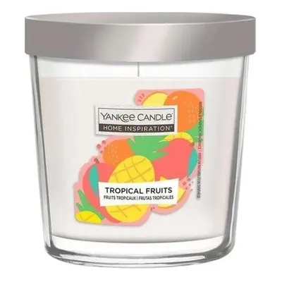 YANKEE CANDLE HOME INSPIRATION VALUE střední svíčka ve skle Tropical Fruits