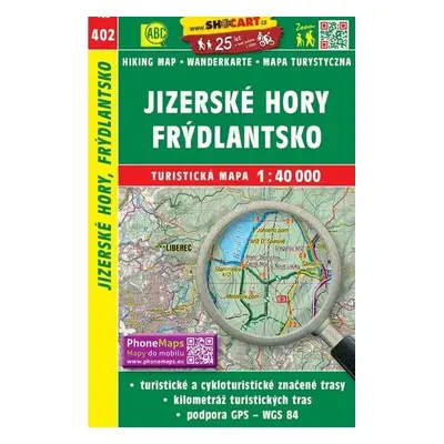 SC 402 Jizerské hory, Frýdlantsko 1:40 000