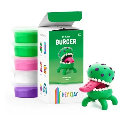 Hey Clay Kreativní modelovací sada - Burger