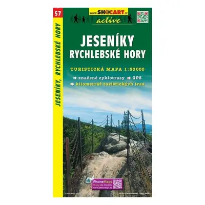 SC 057 Jeseníky, Rychlebské hory 1:50 000