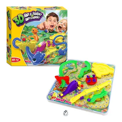 Hra - 3D hadi a žebříky - Alltoys Funville