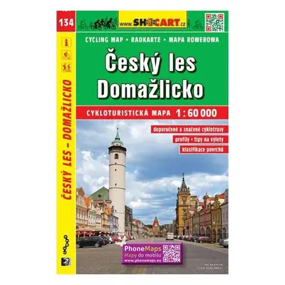 SC 134 Český les, Domažlicko 1:60 000