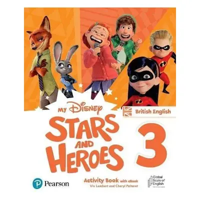 My Disney Stars and Heroes 3 Activity Book with eBook BE - Viv Lambert