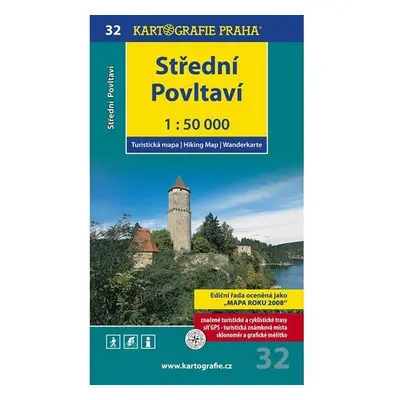 1: 50T (32)-Střední Povltaví (turistická mapa)