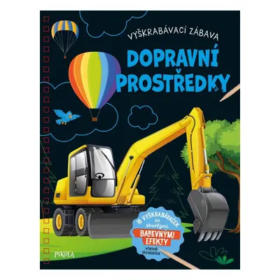 Vyškrabávací zábava: Dopravní prostředky