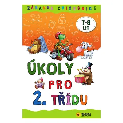 Zábavná cvičebnice Úkoly pro 2. třídu