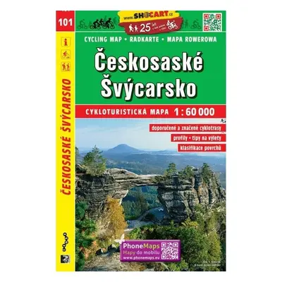 SC 101 Českosaské Švýcarsko 1:60 000