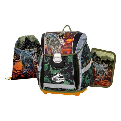 Oxybag školní set 3 dílný premium light - Jurassic World