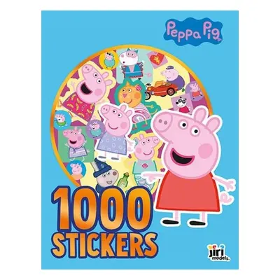 Prasátko Peppa - 1000 samolepek v sešitu