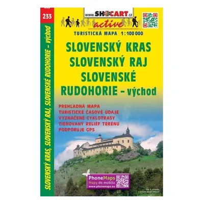 SC 233 Slovenský kras, Slovenský Raj 1:100 000