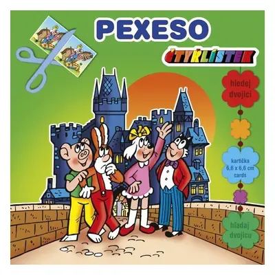 Čtyřlístek - Pexeso s MAXI kartičkami