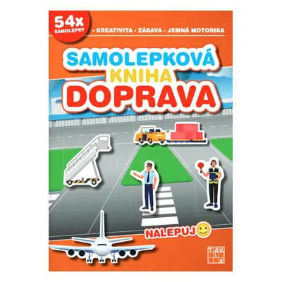 Samolepková kniha Doprava - Nalepuj