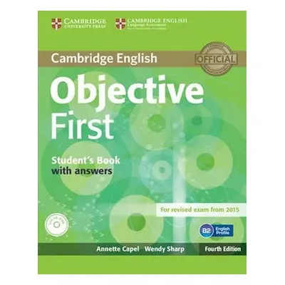 Objective First Student´s Book with Answers & CD-ROM, 4th Edition - Capel Annette