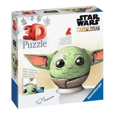 Ravensburger Puzzle 3D - Star Wars: Baby Yoda s ušima 72 dílků