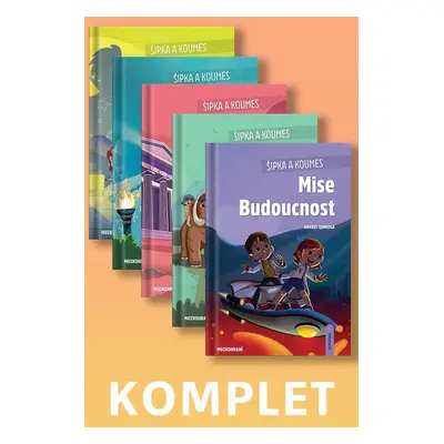 Komplet 5 gamebooků Šipka a Koumes