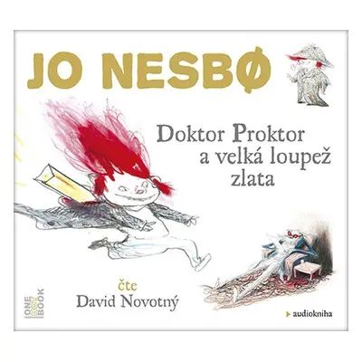 Doktor Proktor a velká loupež zlata - CDmp3 (Čte David Novotný) - Jo Nesbo