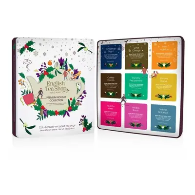 English Tea Shop Čaj Premium Holiday Collection bio vánoční bílá 108 g, 72 ks