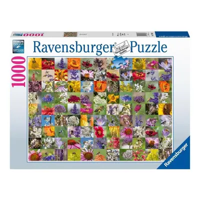 Ravensburger Puzzle - Včely na květinách 1000 dílků