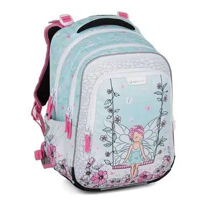 Bagmaster Školní batoh Lumi 23 B Blue/Pink