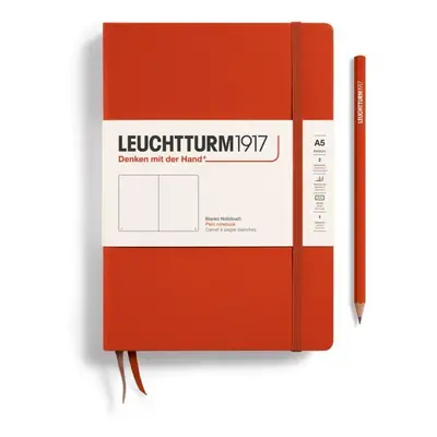 Leuchtturm1917 Zápisník Fox Red Medium A5 čistý