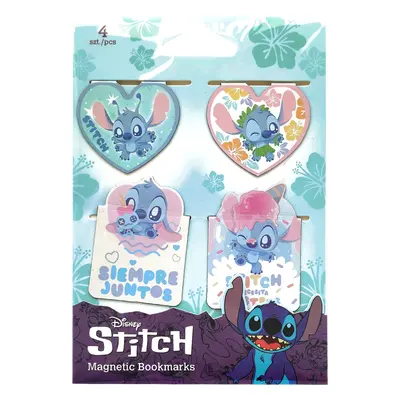 Colorino magnetická záložka Stitch Pastel 4, mix motivů, 4 ks