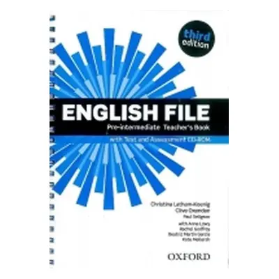 English File Pre-intermediate Teacher´s Book with Test and Assessment CD-ROM (3rd) - Christina L