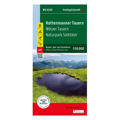 Rottenmanner Tauern 1:50 000 / turistická a cykloturistická mapa