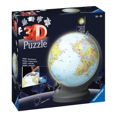 Ravensburger Puzzle 3D - Svítící globus 540 dílků