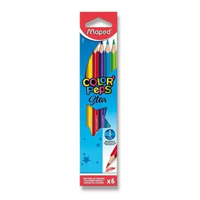 Maped - Pastelky trojhranné Color´ Peps 6 ks