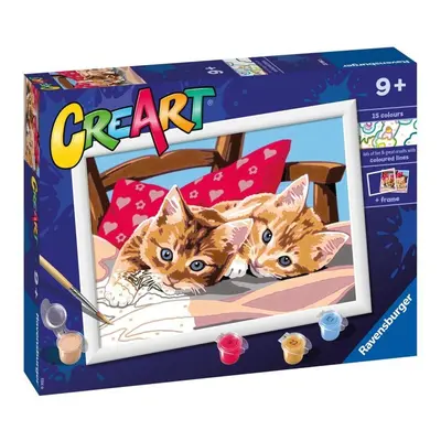 Ravensburger CreArt - Dvě mazlivá koťata