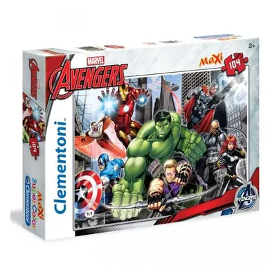 Clementoni Puzzle Maxi - Avengers, 104 dílků - Play Go