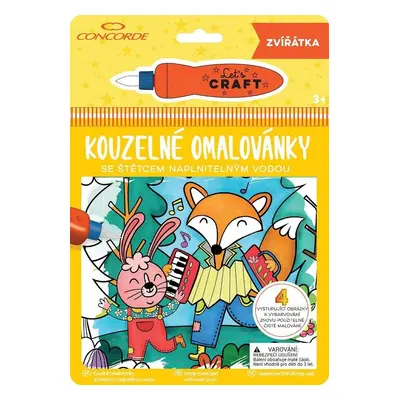 Concorde Kouzelné omalovánky - Zvířátka