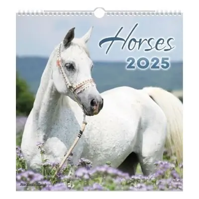 Horses 2025 - nástěnný kalendář