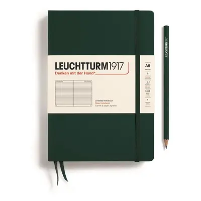 Leuchtturm1917 Zápisník Forest Green Medium A5 linkovaný