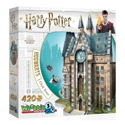 Puzzle 3D Harry Potter: Bradavice, Hodinová věž 420 dílků