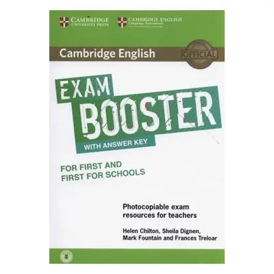 Cambridge English Exam Booster for First and First for Schools with Answer Key with Audio - Chil