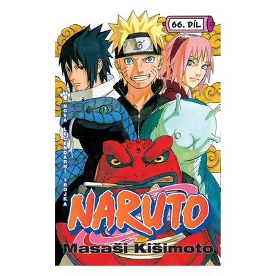 Naruto 66 - Nová legendární trojka - Masaši Kišimoto