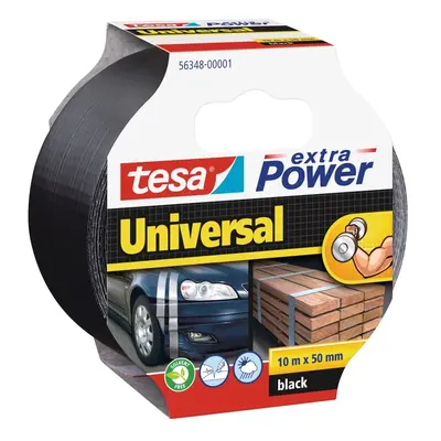 tesa opravná páska Extra Power Universal, 10 m x 50 mm, textilní, silně lepicí, černá