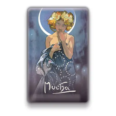 Magnet Alfons Mucha – Luna, 54 × 85 mm