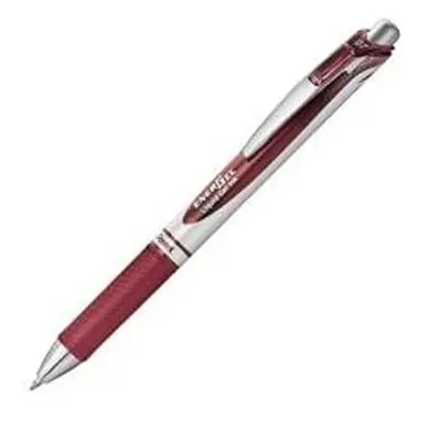 Pero gelové Pentel EnerGel BL77 - burgundy 0,7mm