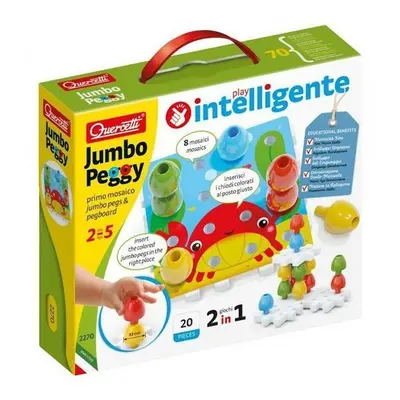 Jumbo Peggy jumbo pegs & pegboard - mozaika s velkými kolíčky, 1. vydání