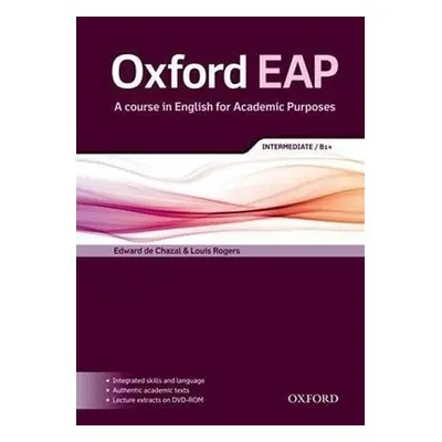 Oxford English for Academic Purposes B1+ Student´s Book + DVD-ROM Pack - Edward de Chazal