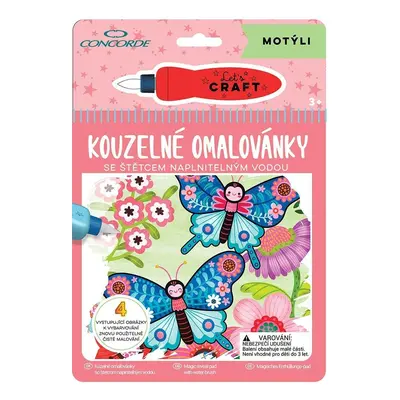 Concorde Kouzelné omalovánky - Motýli