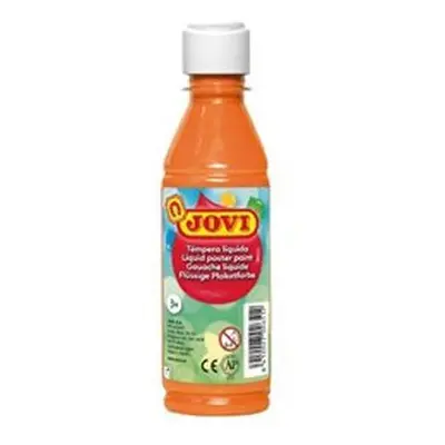 JOVI temperová barva 250ml v lahvi oranžová