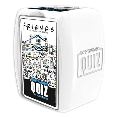 TOP TRUMPS QUIZ Friends CZ (Přátelé) - kvízová karetní hra - Alltoys