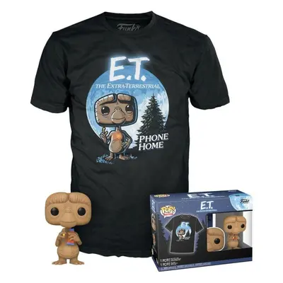 Funko POP & Tee: E.T. - E.T. w/Reeses (velikost M)