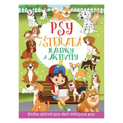 Psi a štěňata - Samolepky a aktivity