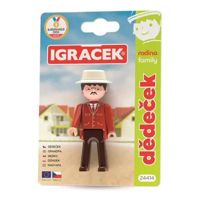 Igráček Rodina Dědeček - figurka